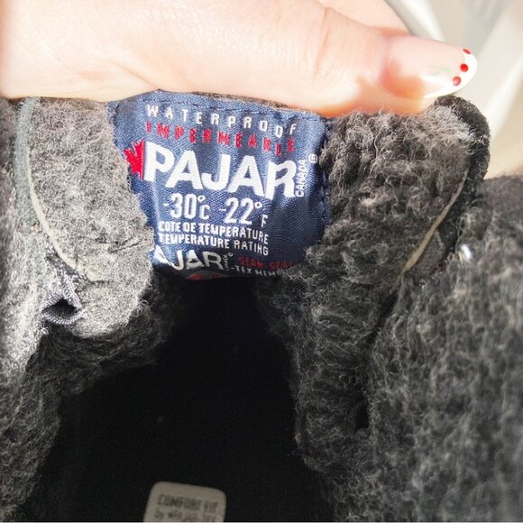 Pajar Sarge Winter Boots in Black size 9 - Picture 7 of 8